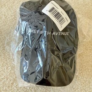 *NWT* OS Saks Fifth Avenue Classic Black Hat